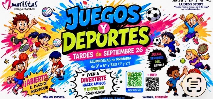 JUEGOS Y DEPORTES TARDES DE SEPTIEMBRE 2026